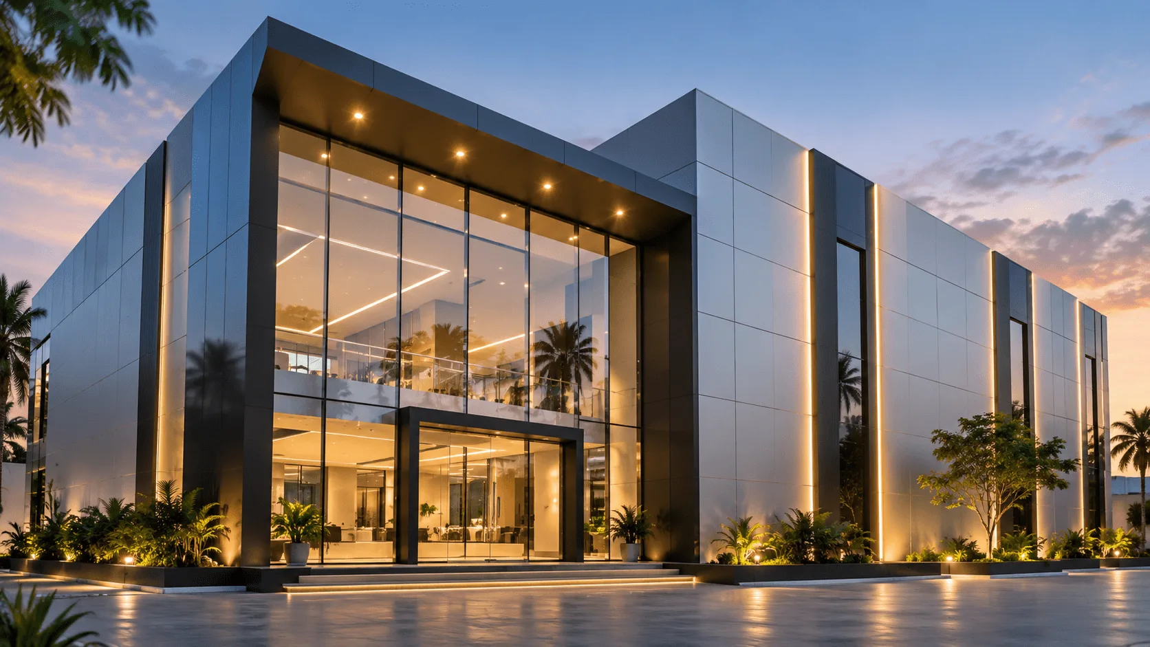 Structural Glazing vs ACP Cladding: How to Combine Both for Modern Commercial Facades
